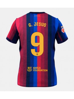Moški Nogometna dresi replika Barcelona Gabriel Jesus #9 Domači 2026-27 Kratek rokav Moški Nogometna dresi replika Barcelona Gabriel Jesus #9 Domači 2026-27 Kratek rokav